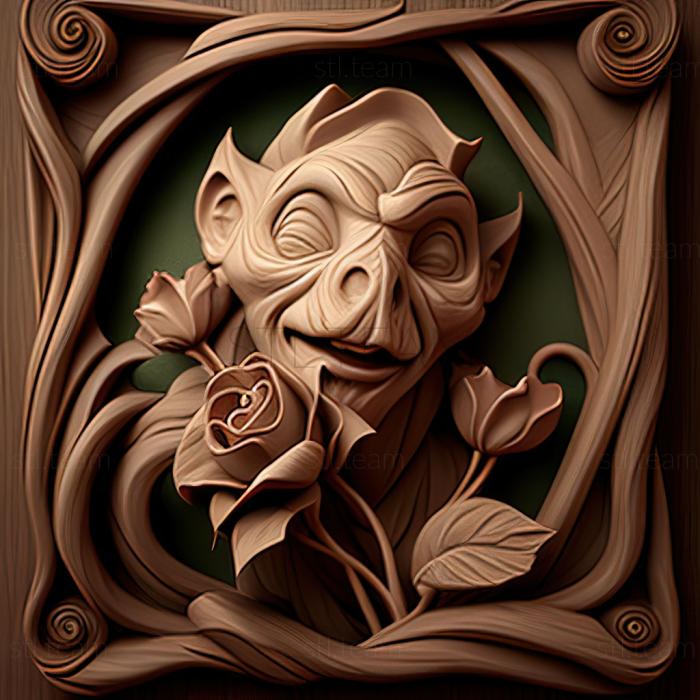 3D модель St Rose from Trolls (STL)